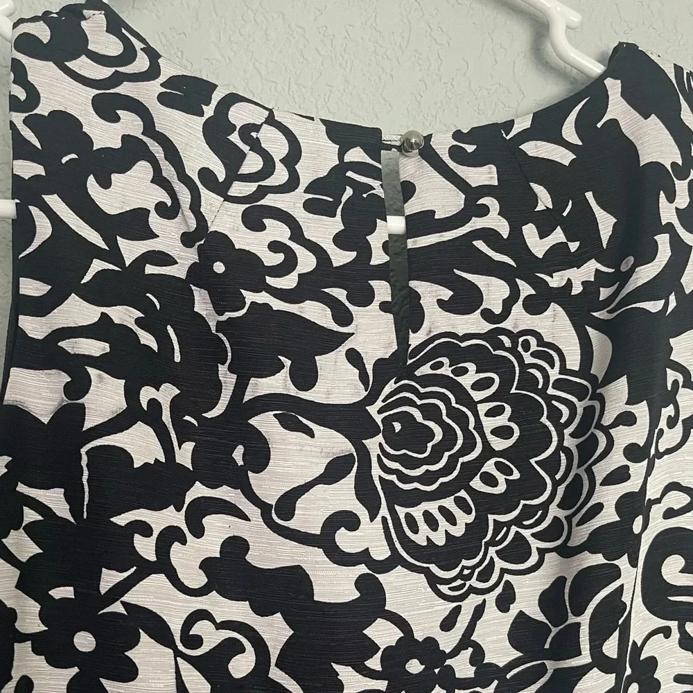 Black and White Cache Dress
